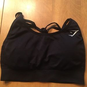 Gymshark Energy Seamless Sports Bra-Black M